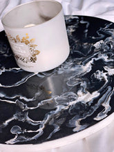 Load image into Gallery viewer, Black Marble Lazy Susan
